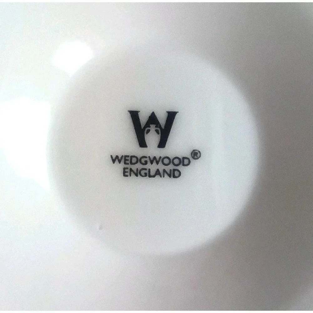 Set of 3 Wedgwood Palatia Footed Replacement Coffee Tea Cups England